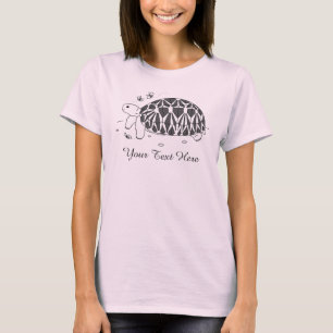 Camisa birmana adaptable de la tortuga de la