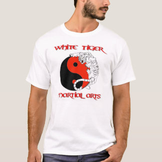 CAMISA BLANCA DE LOS ARTES MARCIALES DEL TIGRE