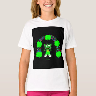 Camisa blanca de St. Patrick's FrankenCheese Chica