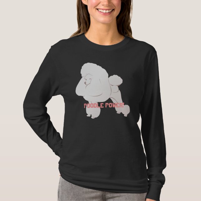 Camisa blanca del caniche (Anverso)