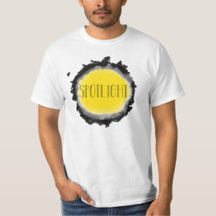 Camisa blanca del logotipo
