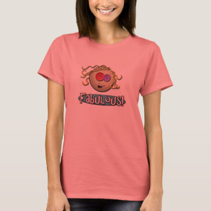Camisa blanca punky de la moda fabulosa del chica