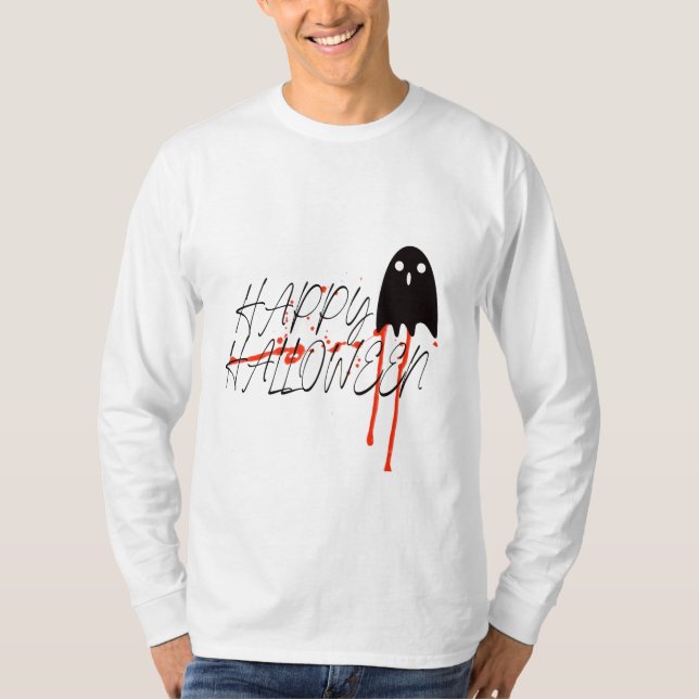 Camisa Boo Halloween, Camisa Halloween, Halloween (Anverso)