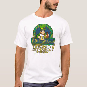 Camisa borracha del Leprechaun