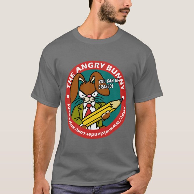 Camisa borrada conejito enojado 1 (Anverso)