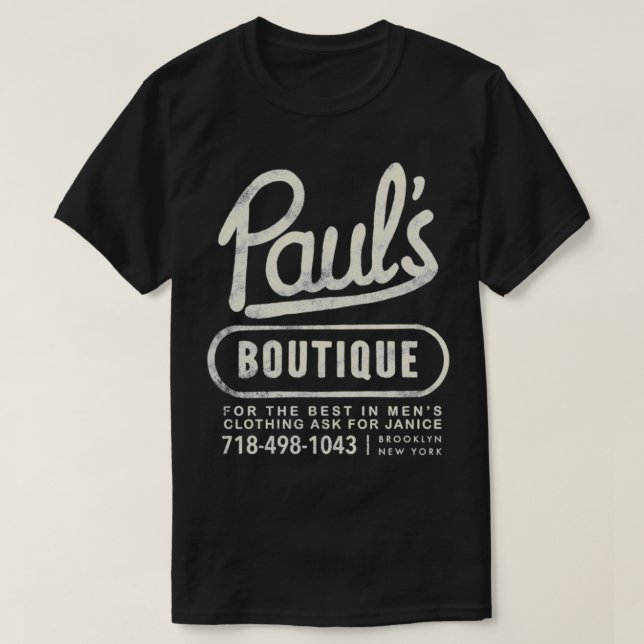 Camisa boutique de Paul camiseta esencial (Diseño del anverso)