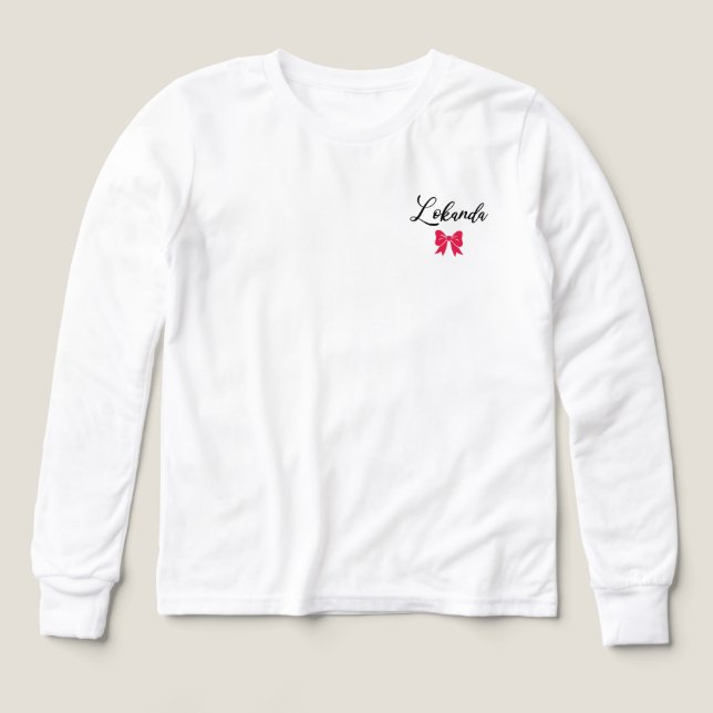 Camisa Bow Camp Lokanda (Diseño frontal)