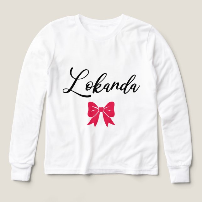 Camisa Bow Camp Lokanda (Diseño frontal)
