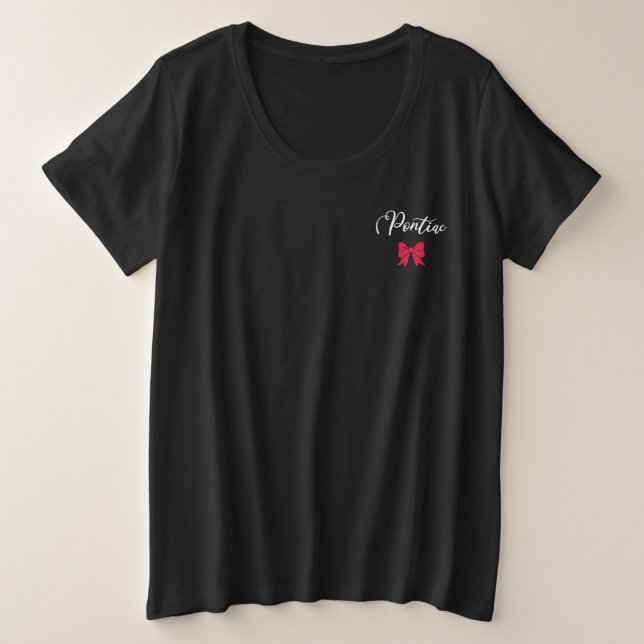 Camisa Bow de Camp Pontiac (Anverso del diseño)