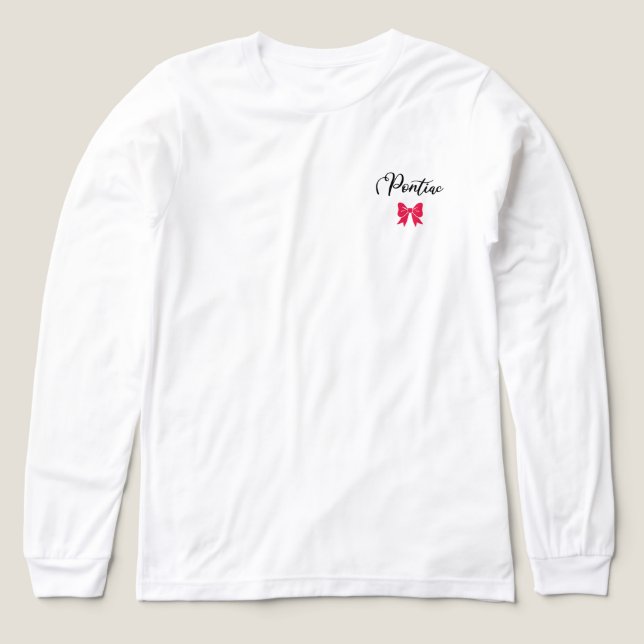 Camisa Bow de Camp Pontiac (Diseño frontal)