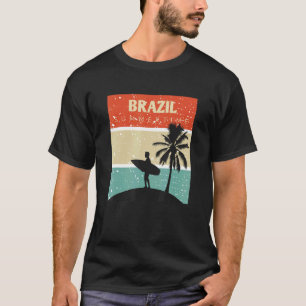 Camisa Brasil Surf Surfing Rio de Janeiro Brasil B