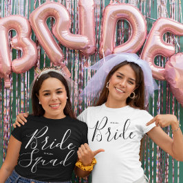 Camisa Bride Squad Con Fecha