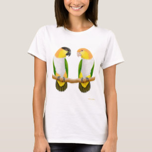 Camisa cabida amor de la muñeca del loro del