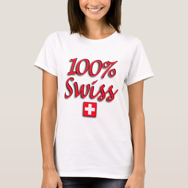 Camisa cabida suizo del 100% (Anverso)