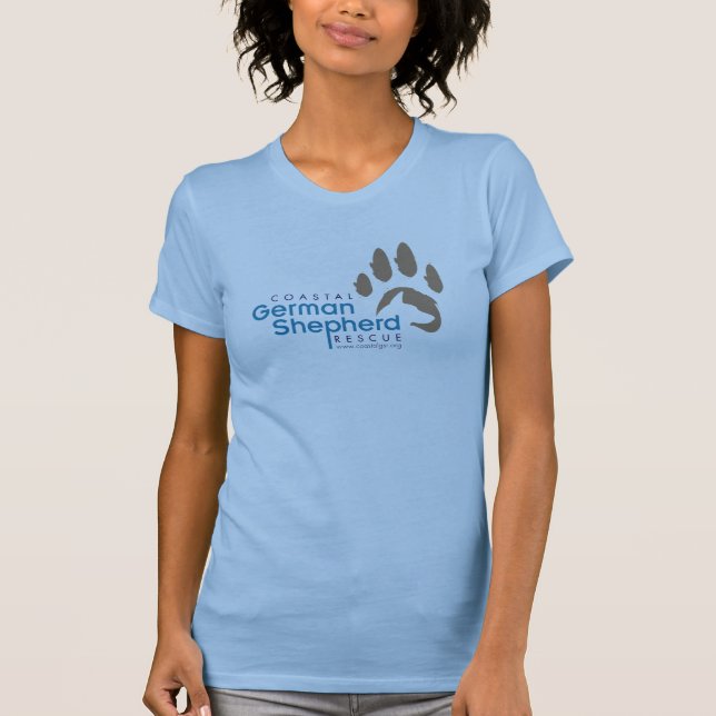 Camisa cabida Twofer de las señoras - Coastal GSR (Anverso)
