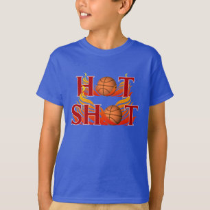 Camisa caliente del baloncesto del tiro