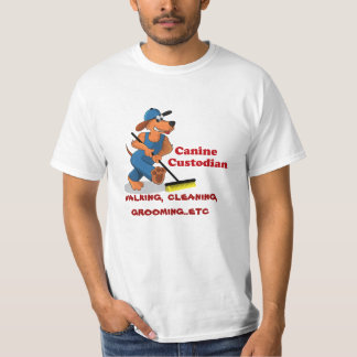 Camisa canina del guardián