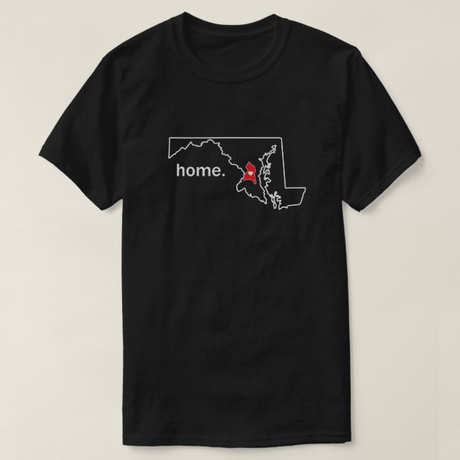Camisa casera del condado de Maryland - Co. de (Diseño del anverso)