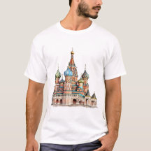 Camisa católica, Catedral de Basil, Moscú, Rusia