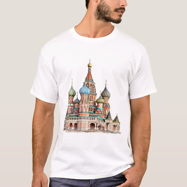 Camisa católica, Catedral de Basil, Moscú, Rusia (Anverso)