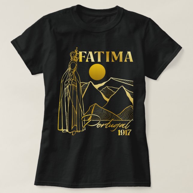 Camisa Católica, Nuestra Señora de la Madrina Fáti (Diseño del anverso)