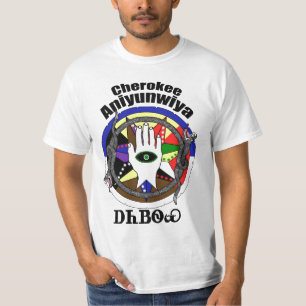 Camisa cherokee de Aniyunwiya