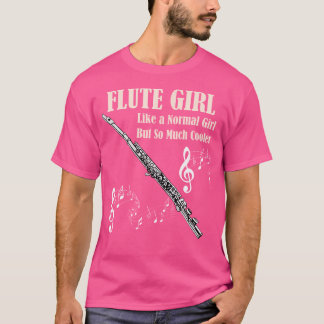 Camisa Chica Flute Como Una Gripe Normal Pero Much