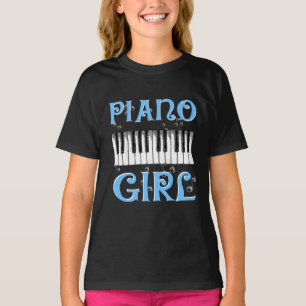 Camisa Chica Piano Para Músicos Pianista Amante D