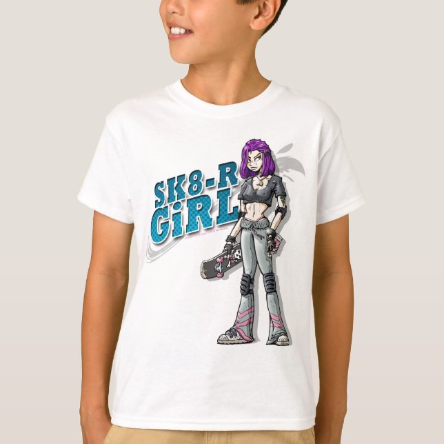 Camisa Chica SK8-R para Chicas (Anverso)