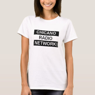 Camisa chicana de la red de radio para las señoras