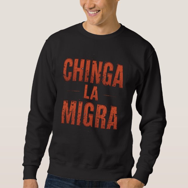 Camisa Chinga La Migra - Audaz Protesta y Activism (Anverso)