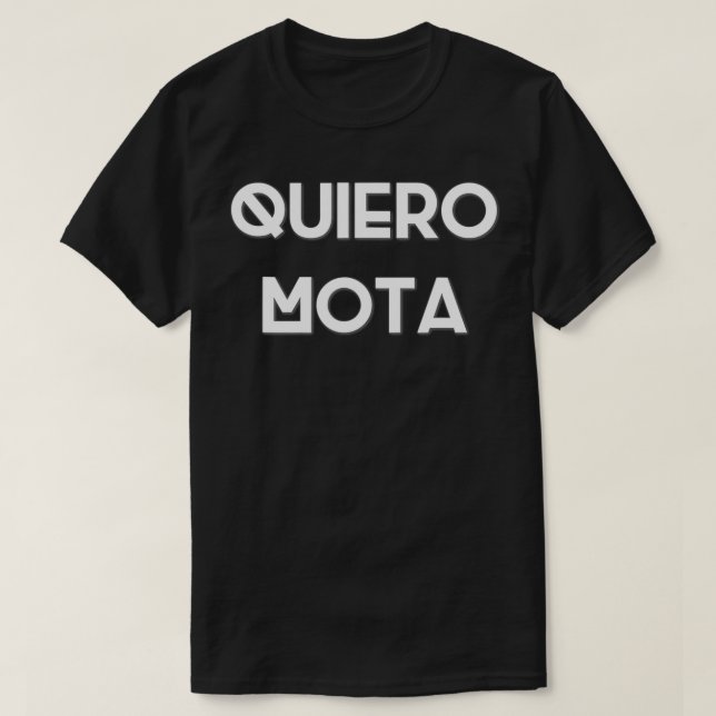 Camisa Chistosa en Espanol Gracioso en Español (Diseño del anverso)