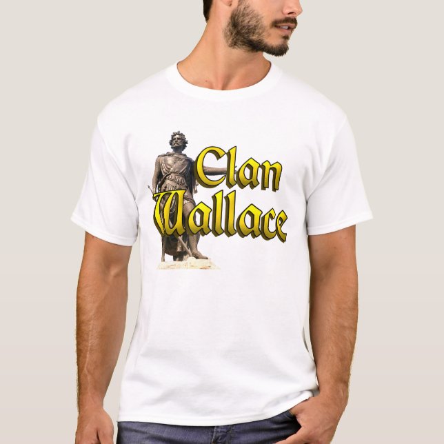 Camisa Clan Wallace Libertad Escocesa (Anverso)