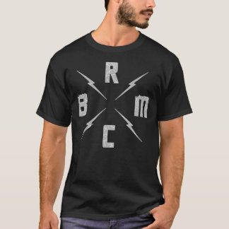 Camisa clásica de camiseta con logotipo BRMC