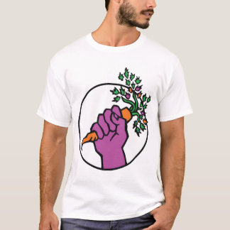 Camisa clásica de comida no bombas