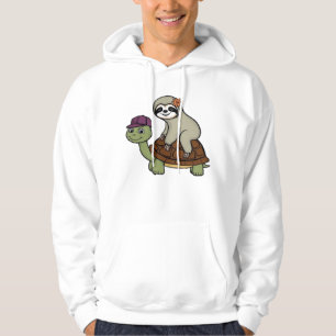 Camisa clásica de Sloth montando una tortuga