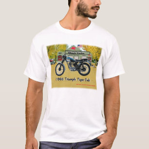 Camisa clásica de Triumph de las motocicletas 196