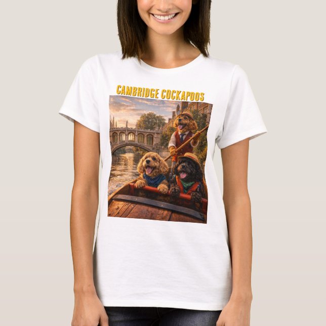 Camisa Cockapoo Cambridge Regalo de viaje en Reino (Anverso)