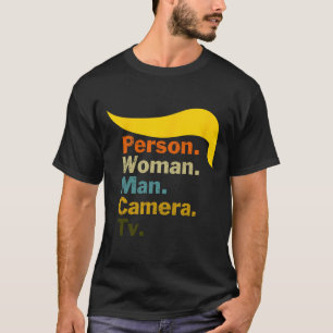Camisa Cognitiva Trump Wor De La Cámara De Hombre 