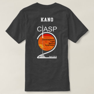 Camisa coloreada oscuridad con su nombre