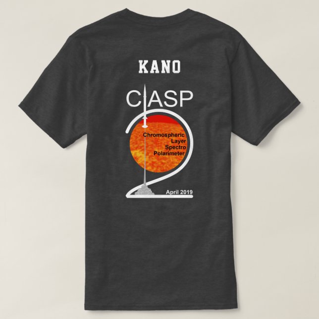 Camisa coloreada oscuridad con su nombre (Reverso del diseño)