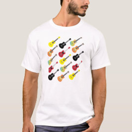 Camisa colorida de las colecciones del Ukulele