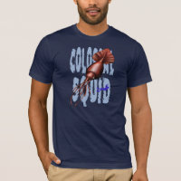 Camisa colosal del calamar