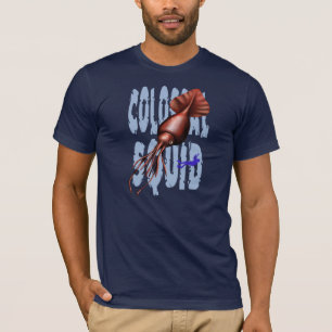 Camisa colosal del calamar