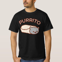 CAMISA CON Burrito Gato PURRITO