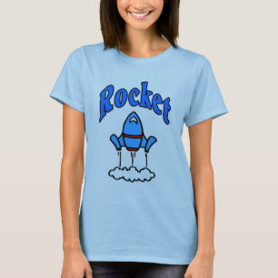 Camisa con el logo de Blue Rocket