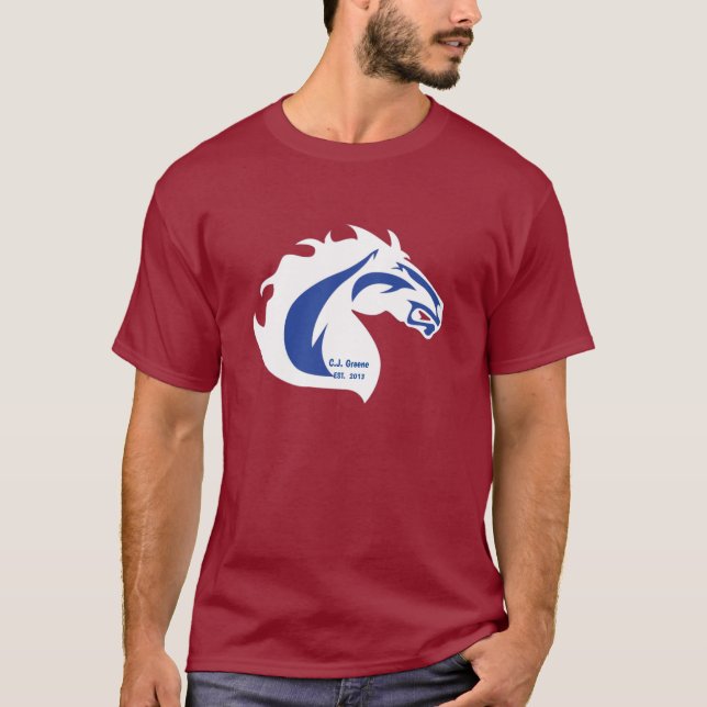 Camisa con el logo de la escuela CJ Greene (Anverso)