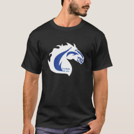 Camisa con el logo de la escuela de justicia de Ja