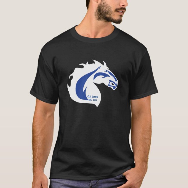 Camisa con el logo de la escuela de justicia de Ja (Anverso)