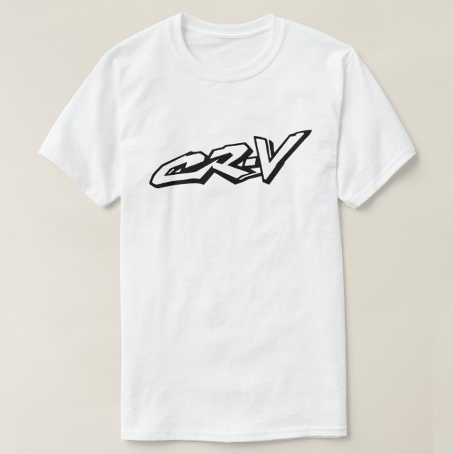 Camisa con logotipo CR-V retro (Diseño del anverso)